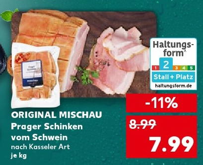 ORIGINAL MISCHAU Prager Schinken vom Schwein nach Kasseler Art