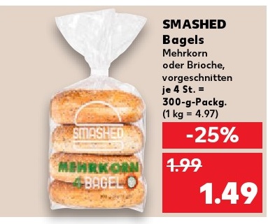 SMASHED Bagels