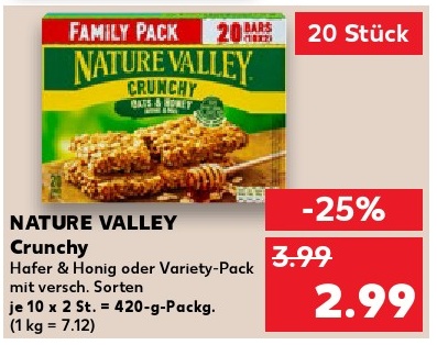 NATURE VALLEY Crunchy