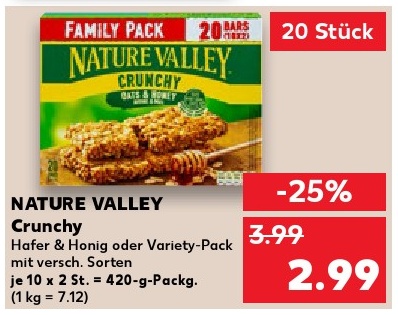 NATURE VALLEY Crunchy
