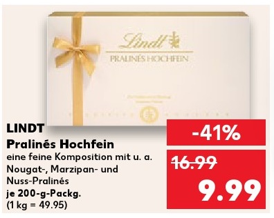 Pralinés Hochfein