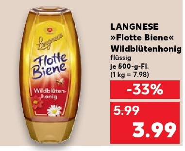 Flotte Biene Wildblütenhonig