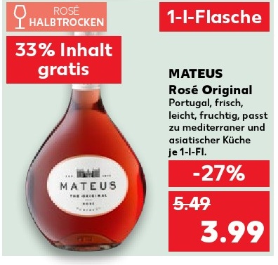 MATEUS Rosé Original