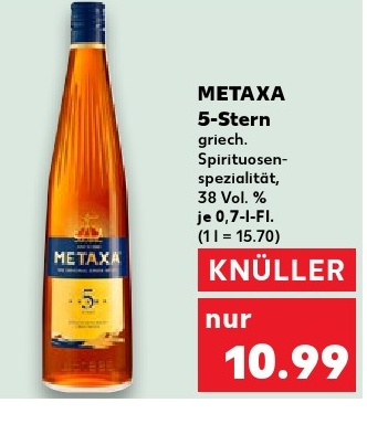 METAXA 5-Stern