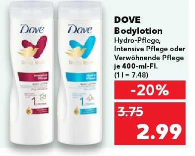 DOVE Bodylotion