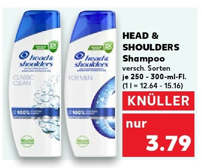 HEAD & SHOULDERS Shampoo