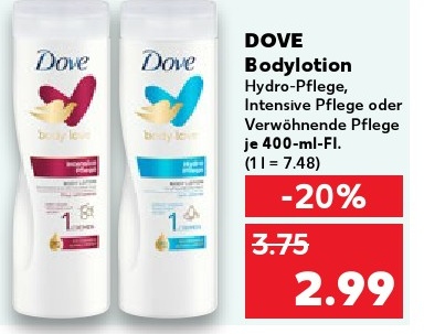 DOVE Bodylotion