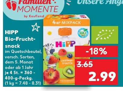 HIPP Bio-Fruchtsnack