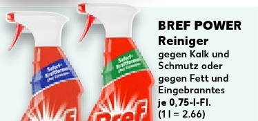 BREF POWER Reiniger