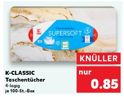 K-CLASSIC Taschentücher