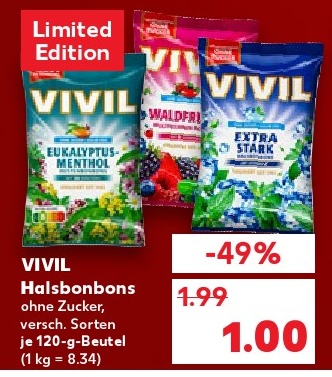 VIVIL Halsbonbons