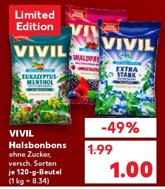 VIVIL Halsbonbons