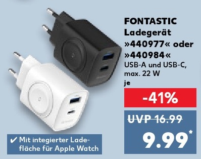 FONTASTIC Ladegerät »440977« oder »440984«