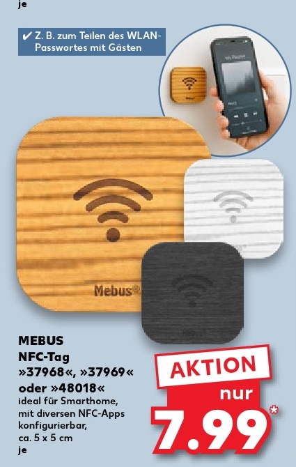 MEBUS NFC-Teg