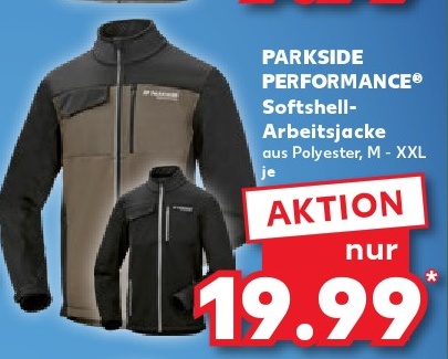 PARKSIDE PERFORMANCE® Softshell-Arbeitsjacke