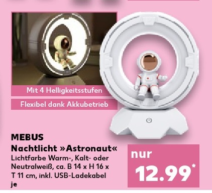 Nachtlicht »Astronaut«