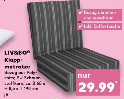 LIV&BO® Klappmatratze