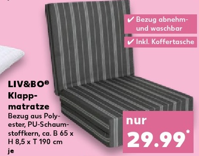 LIV&BO® Klappmatratze