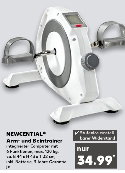 NEWCENTIAL® Arm- und Beintrainer