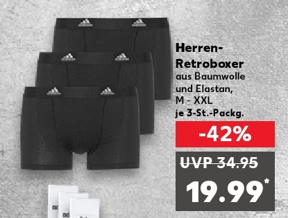 Herren-Retroboxer aus Baumwolle und Elastaan