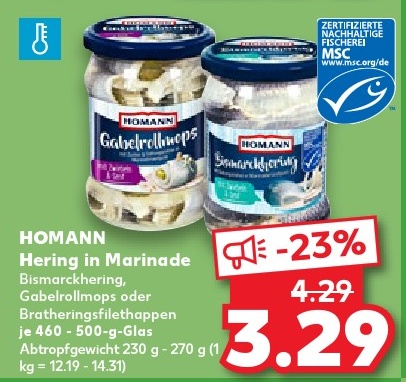 HOMANN Hering in Marinade