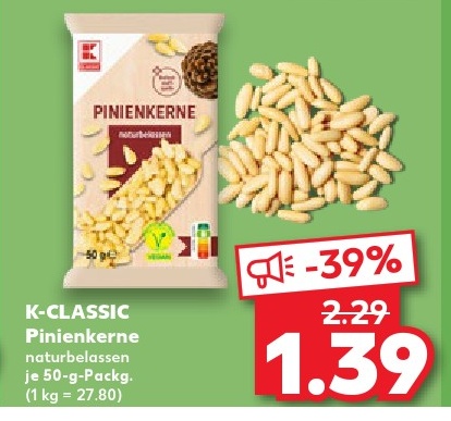 K-CLASSIC Pinienkerne