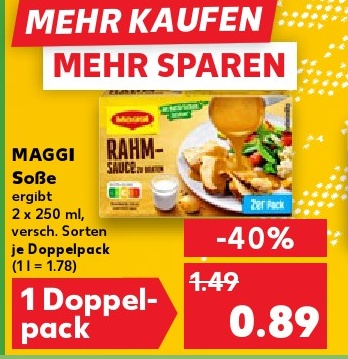 MAGGI Rahm-Sauce