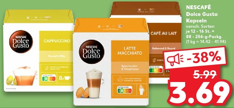 NESCAFÉ Dolca Gusto Kapseln