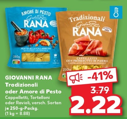 GIOVANNI RANA Tradizionali oder Amore di Pesto