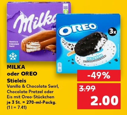 OREO Stieleis