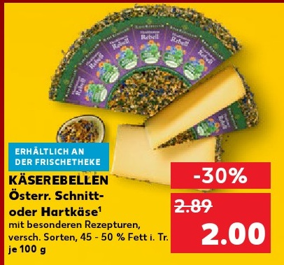 Käsebellen Österr. Schnitt- oder Hartkäse