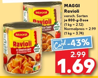 MAGGI Ravioli
