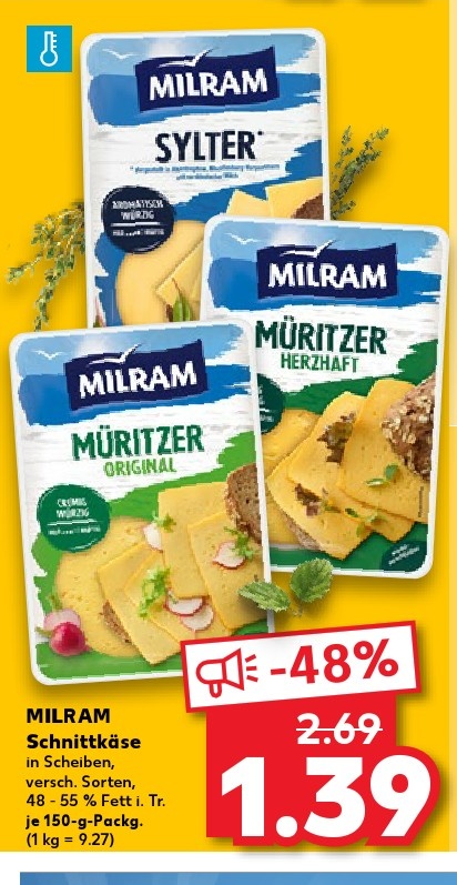 MILRAM Schnittkäse