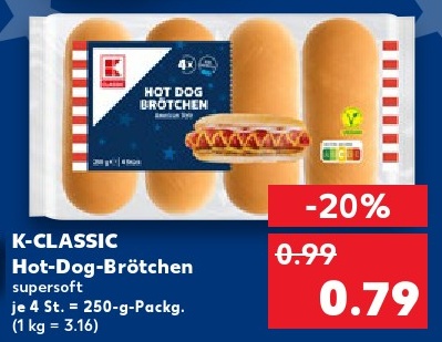 Hot-Dog-Brötchen