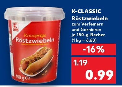K-CLASSIC Röstzwiebeln