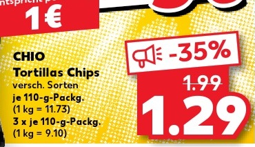CHIO Tortillas Chips