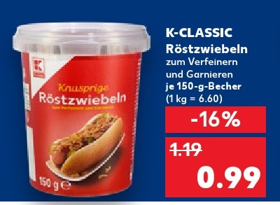 K-CLASSIC Röstzwiebeln