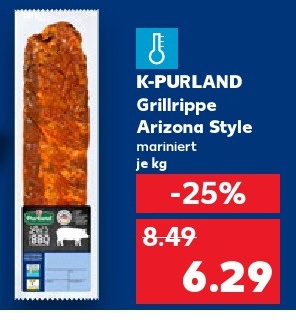 K-PURLAND Grillrippe Arizona Style