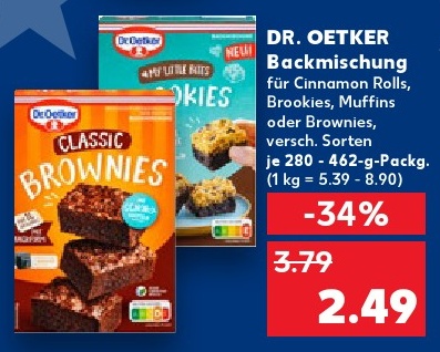 DR. OETKER Backmischung