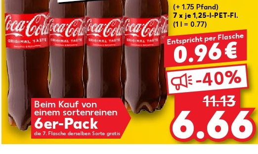 Coca-Cola 6er-Pack
