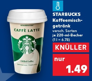 STARBUCKS Caffè Latte