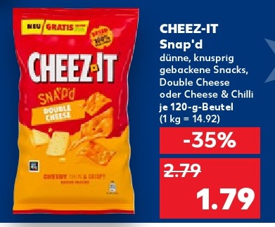 CHEEZ-IT Snap'd