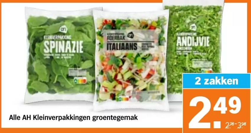 AH Kleinverpakkingen groentegemak
