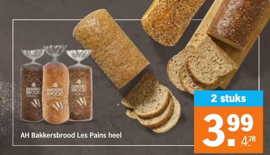 AH Bakkersbrood Les Pains heel