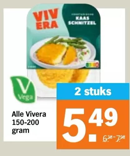 Vivera Kaas Schnitzel