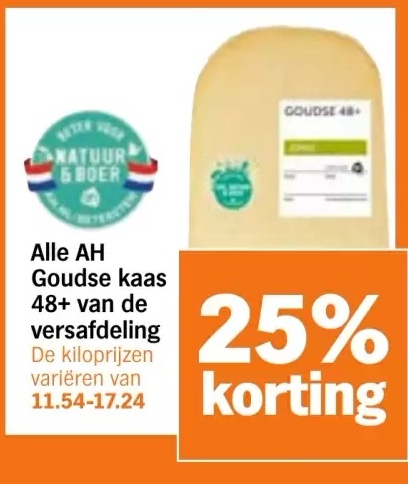 AH Goudse kaas 48+