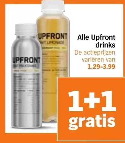 UPFRONT drinks