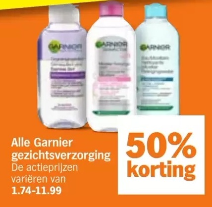 Garnier gezichtsverzorging