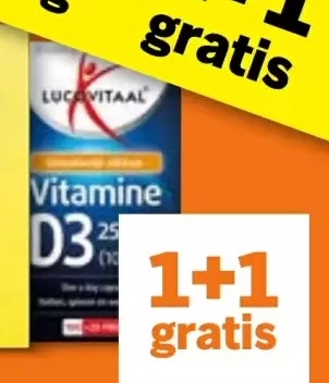 Lucovitaal Vitamine D3 25mcg