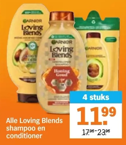 Garnier Loving Blends shampoo en conditioner